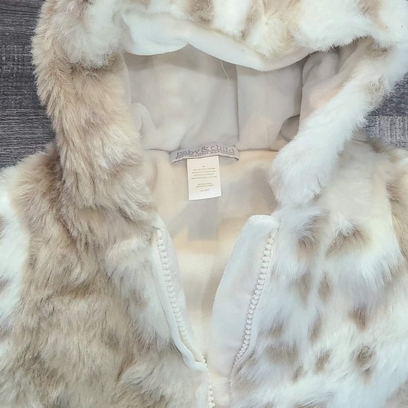Faux Fur Baby Bunting Snowsuit - Picture 5 of 5